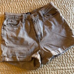 BDG Urban Outfitters Light Gray Women's Denim Jean Shorts